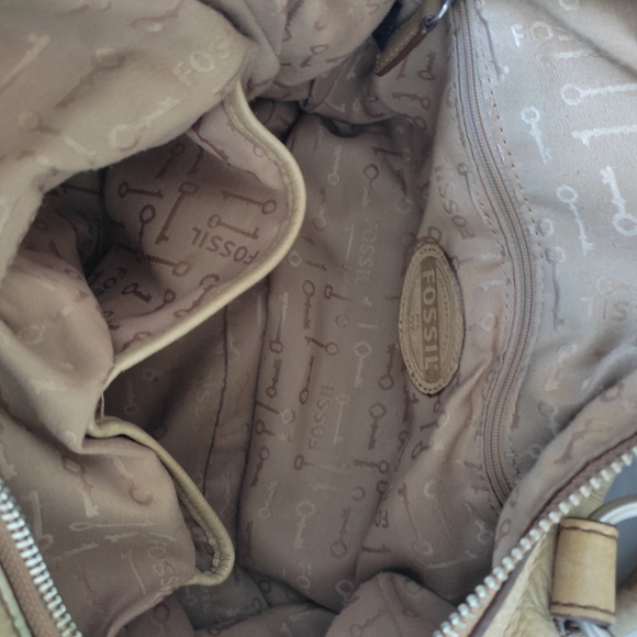 Vintage Fossil Maddox Leather Handbag - Picture 4 of 5